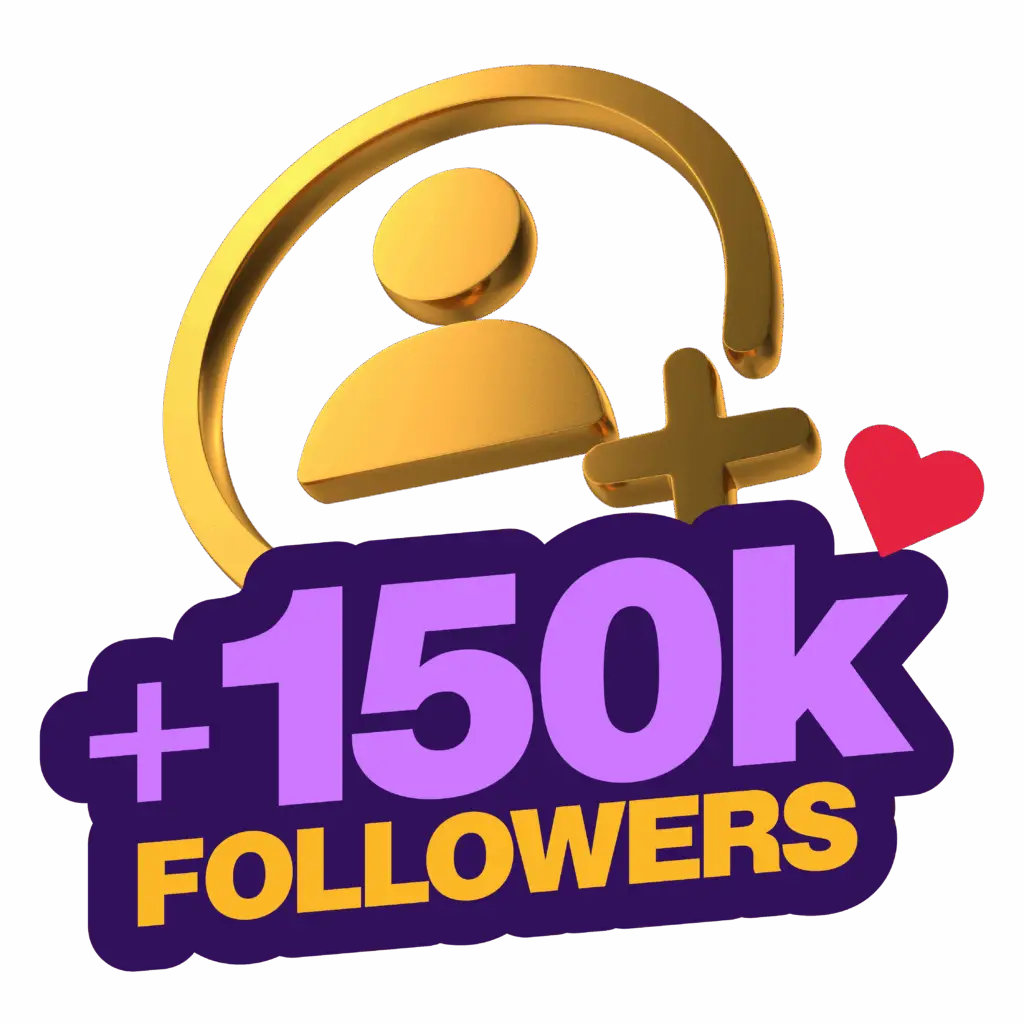 +150k followers